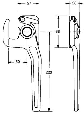 self colour steel dropside locking gear without keeper (2)