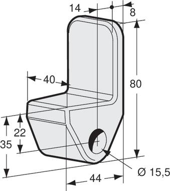 Embout, acier matricé (1)