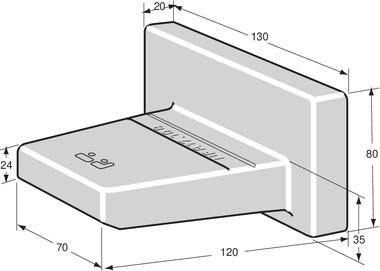 Drop forged steel tipper thrust block, major (1)