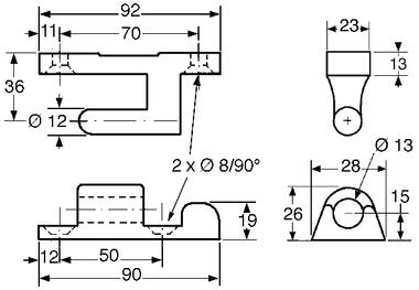 Bisagra de cartola completa modelo pequeño (2)