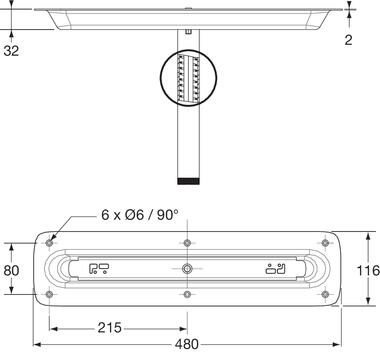 TRANSBLOC Bloqueo transpaleta, acero cincado (2)