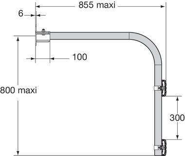 Galvanized steel bent tube (2)