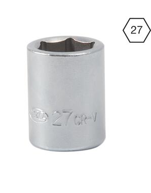 Vaso de 27 mm, acero cincado, para llave de rueda 3644320 (1)