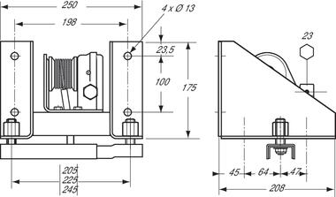 Wheel carrier , 6 stud wheel (2)