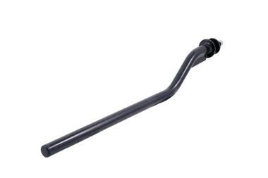 Black powder coated steel bent tube for mudguard