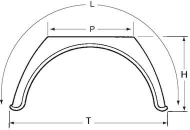 Black plastics mudguards and white plastic edge (2)