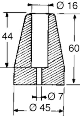 Rubber buffer (2)