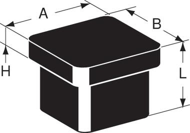 End cap for tubes thickness X (1)