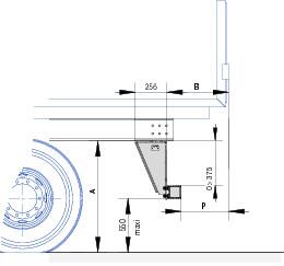 BAF Barra paraincastro profilo tubo alluminio rettangolare 120 x H100 (2)