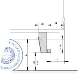 BAP Barra paraincastro profilo tubo acciaio quadro 100 x 100 (2)