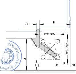 BAE R58-02 / EU2015/208 Fixe inclinée tube rond Ø100 (2)