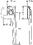 self colour steel dropside locking gear with keeper (2)