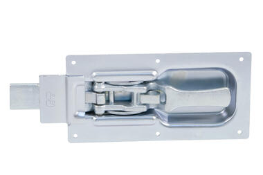 Recessed locking gear, zinc plated steel (1)